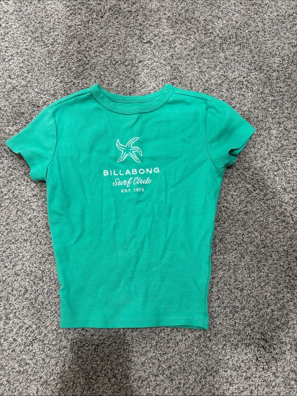 Billabong Kids Teal Surf Club Short Sleeve Tee